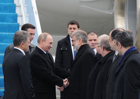 Vladimir Putin's working visit to Turkey