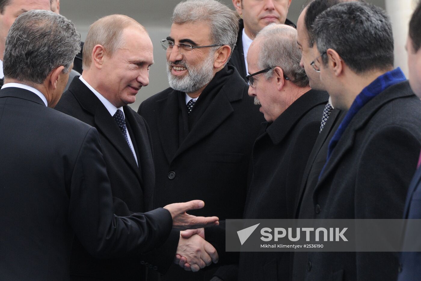 Vladimir Putin's working visit to Turkey