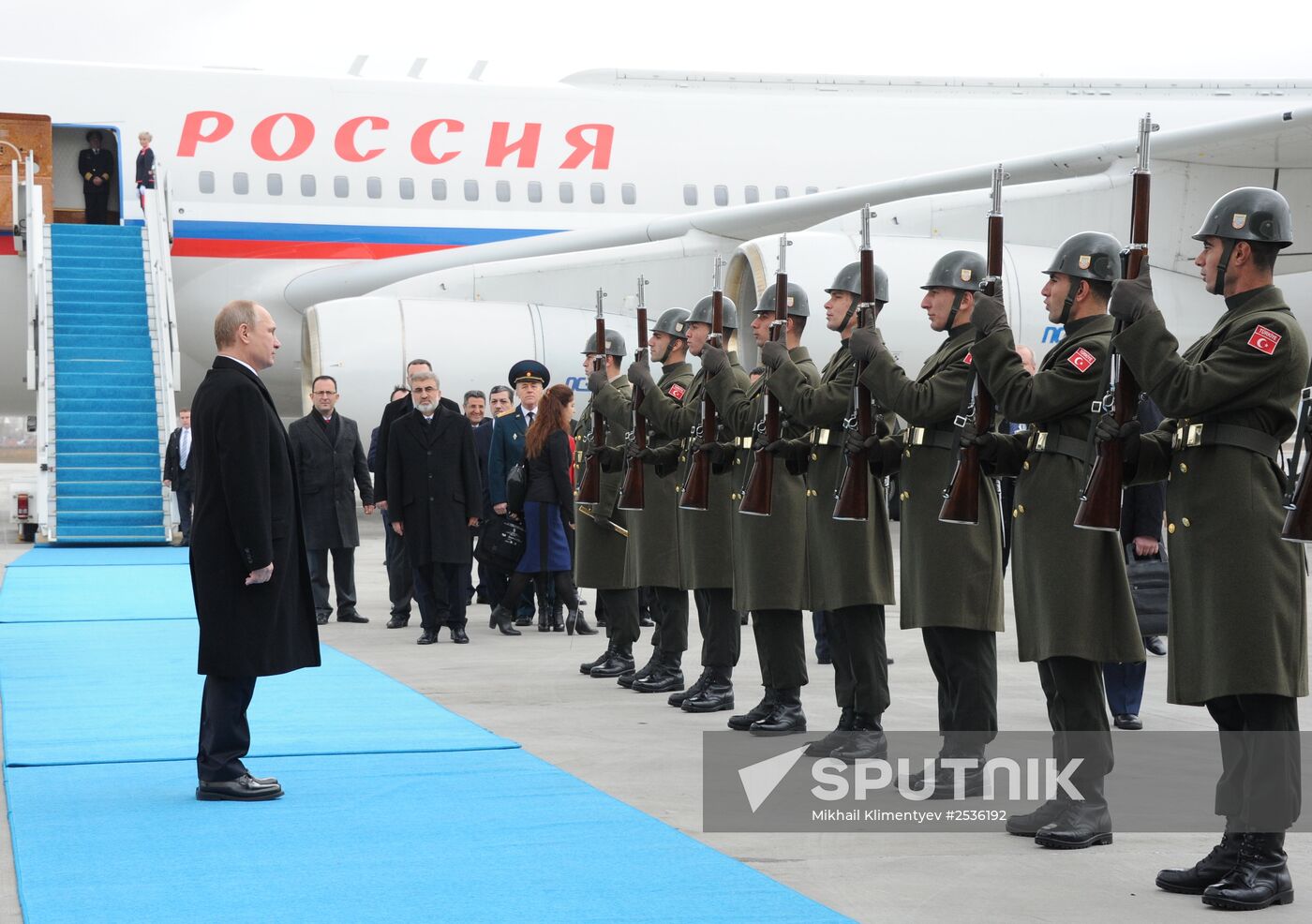 Vladimir Putin's working visit to Turkey