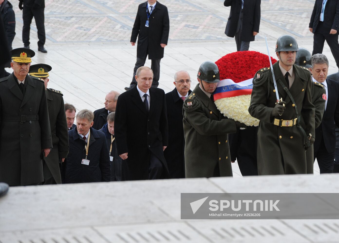 Vladimir Putin's working visit to Turkey