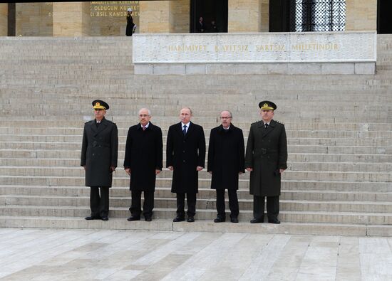 Vladimir Putin's working visit to Turkey