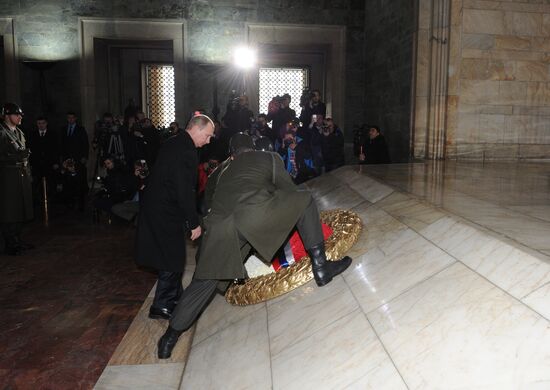 Vladimir Putin's working visit to Turkey