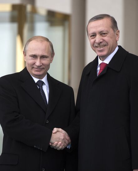 Vladimir Putin's working visit to Turkey