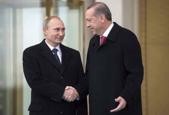 Vladimir Putin's working visit to Turkey