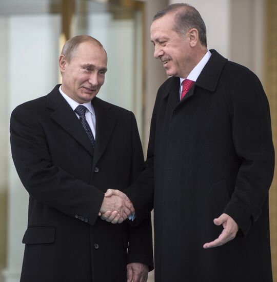 Vladimir Putin's working visit to Turkey