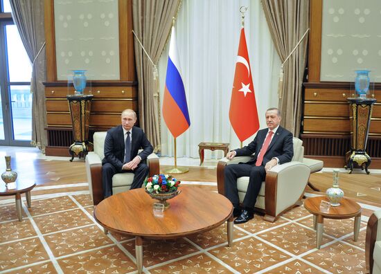 Vladimir Putin's working visit to Turkey