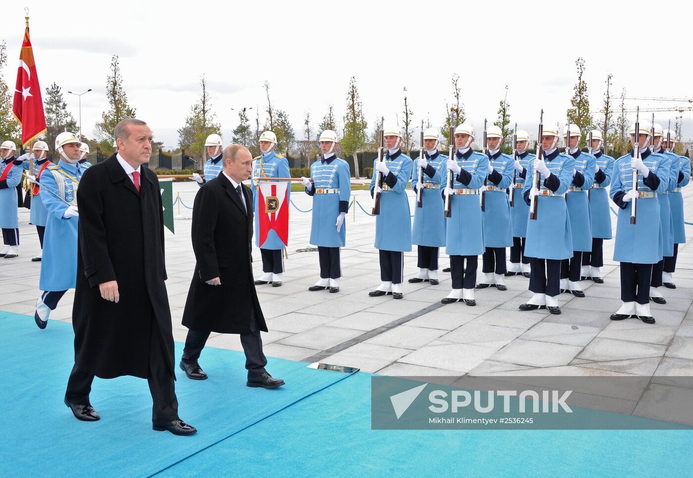 Vladimir Putin's working visit to Turkey