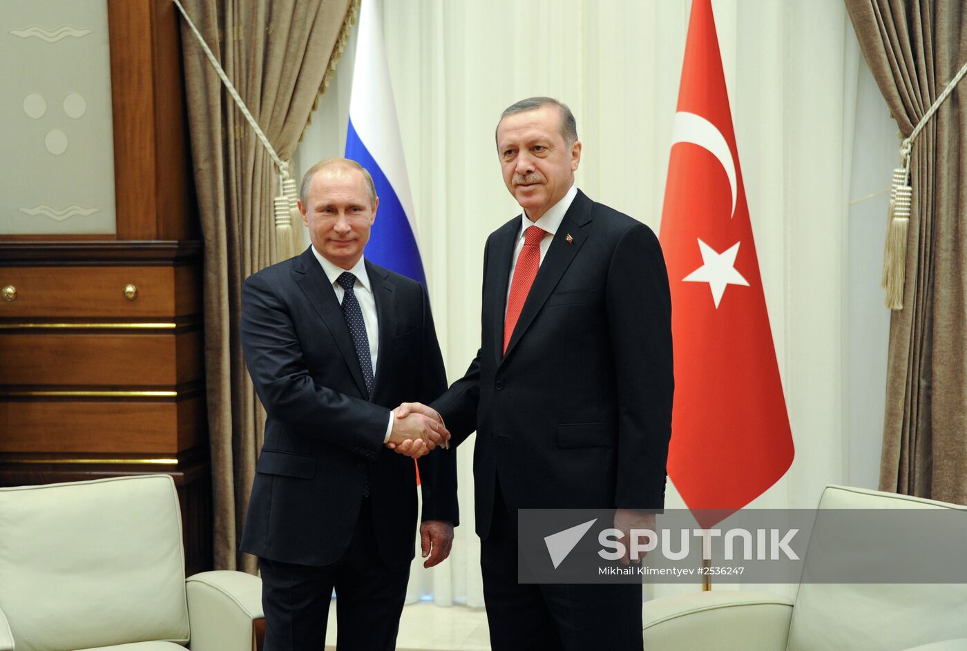 Vladimir Putin's working visit to Turkey