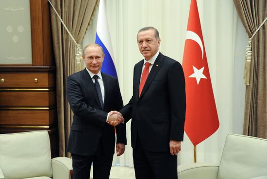 Vladimir Putin's working visit to Turkey