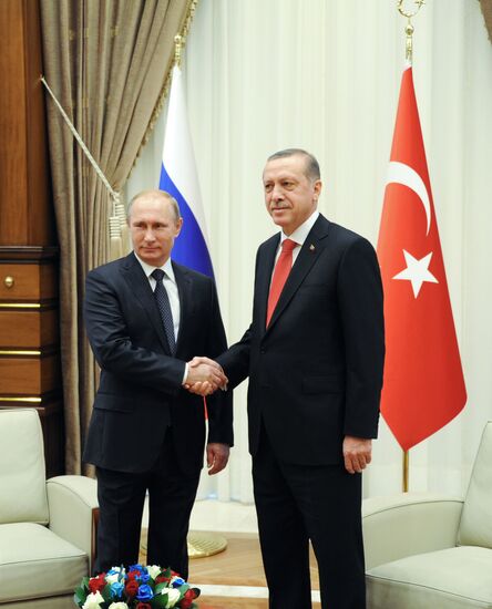 Vladimir Putin's working visit to Turkey