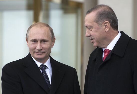 Vladimir Putin's working visit to Turkey
