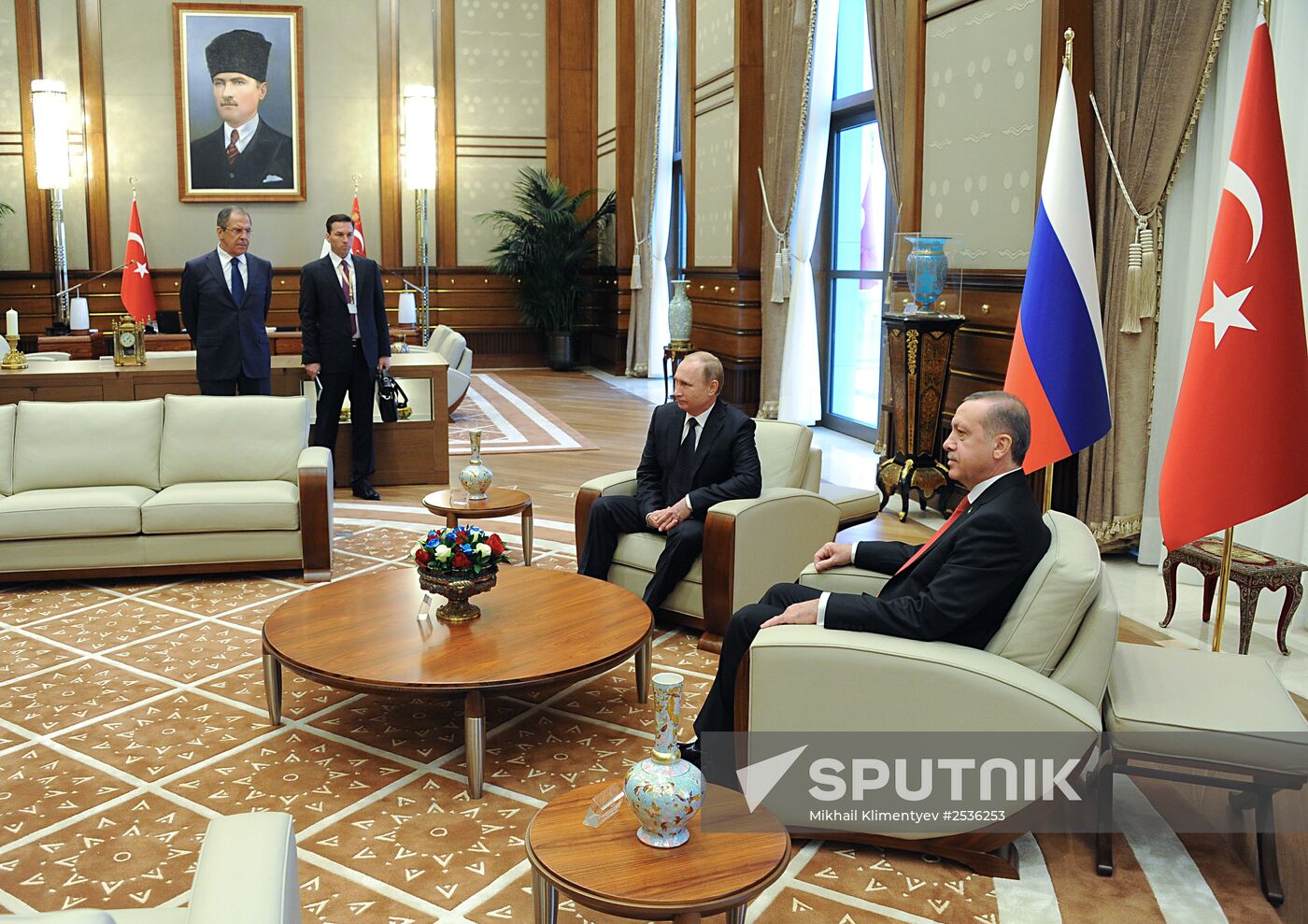 Vladimir Putin's working visit to Turkey