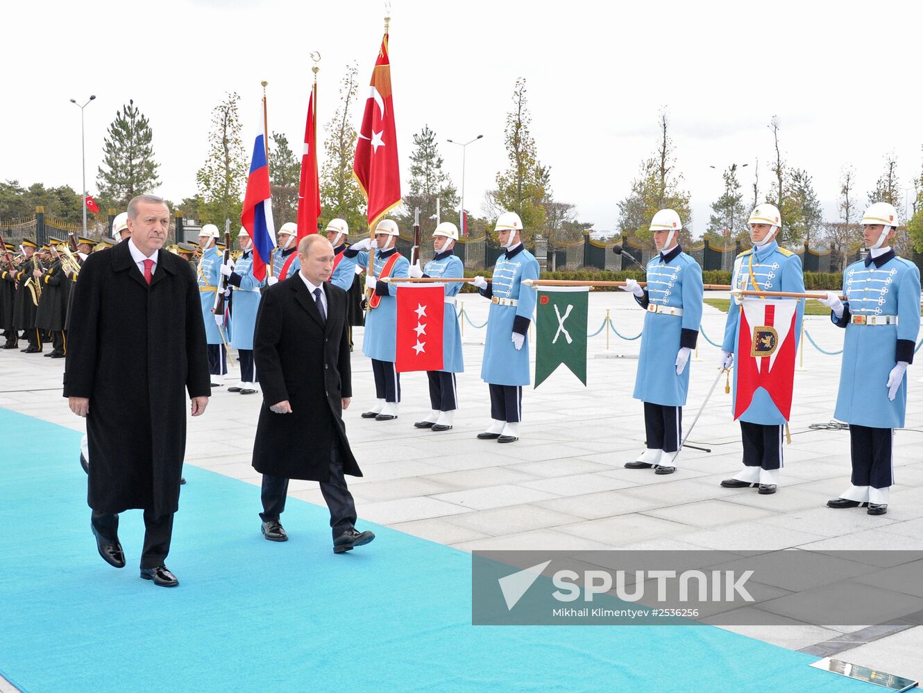 Vladimir Putin's working visit to Turkey