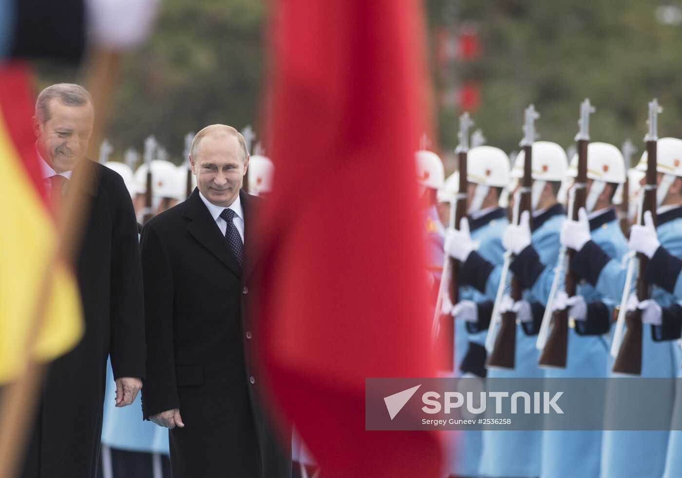 Vladimir Putin's working visit to Turkey