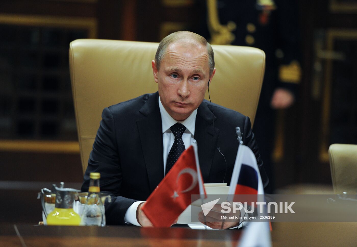 Vladimir Putin's working visit to Turkey