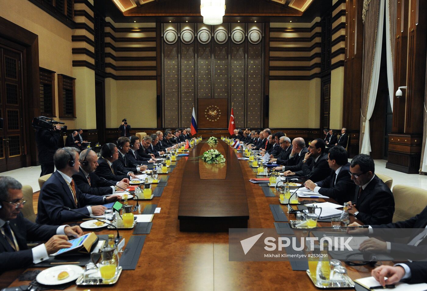 Vladimir Putin's working visit to Turkey