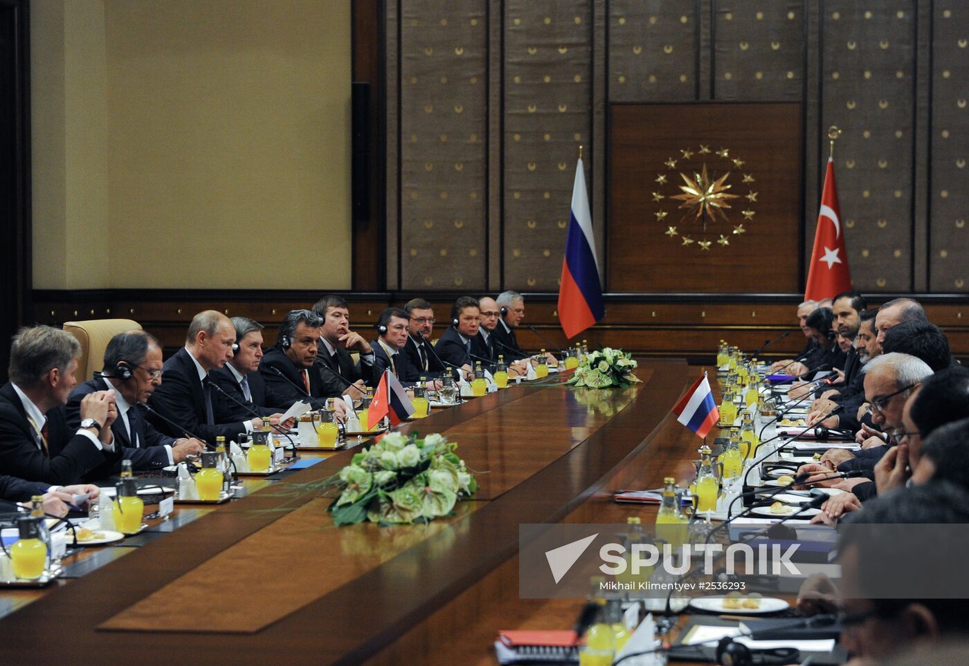 Vladimir Putin's working visit to Turkey
