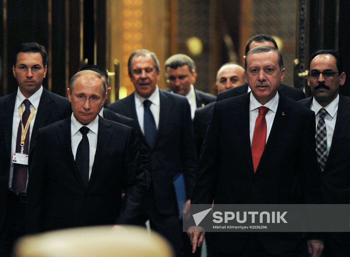Vladimir Putin's working visit to Turkey