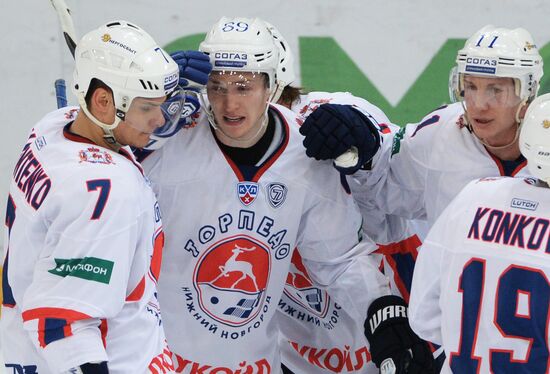 KHL. Dynamo Moscow vs. Torpedo Nizhny Novgorod