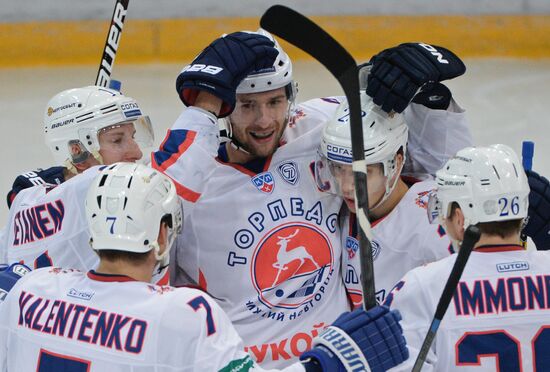 KHL. Dynamo Moscow vs. Torpedo Nizhny Novgorod