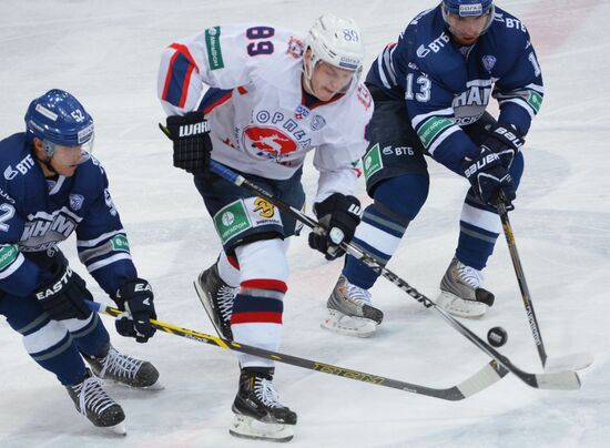 KHL. Dynamo Moscow vs. Torpedo Nizhny Novgorod