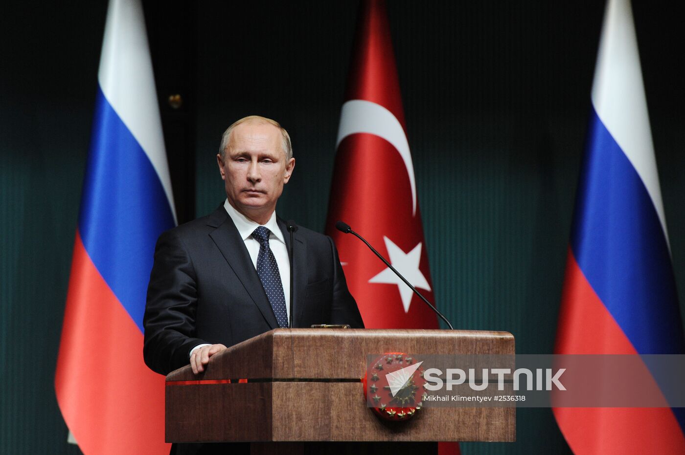 Vladimir Putin's working visit to Turkey