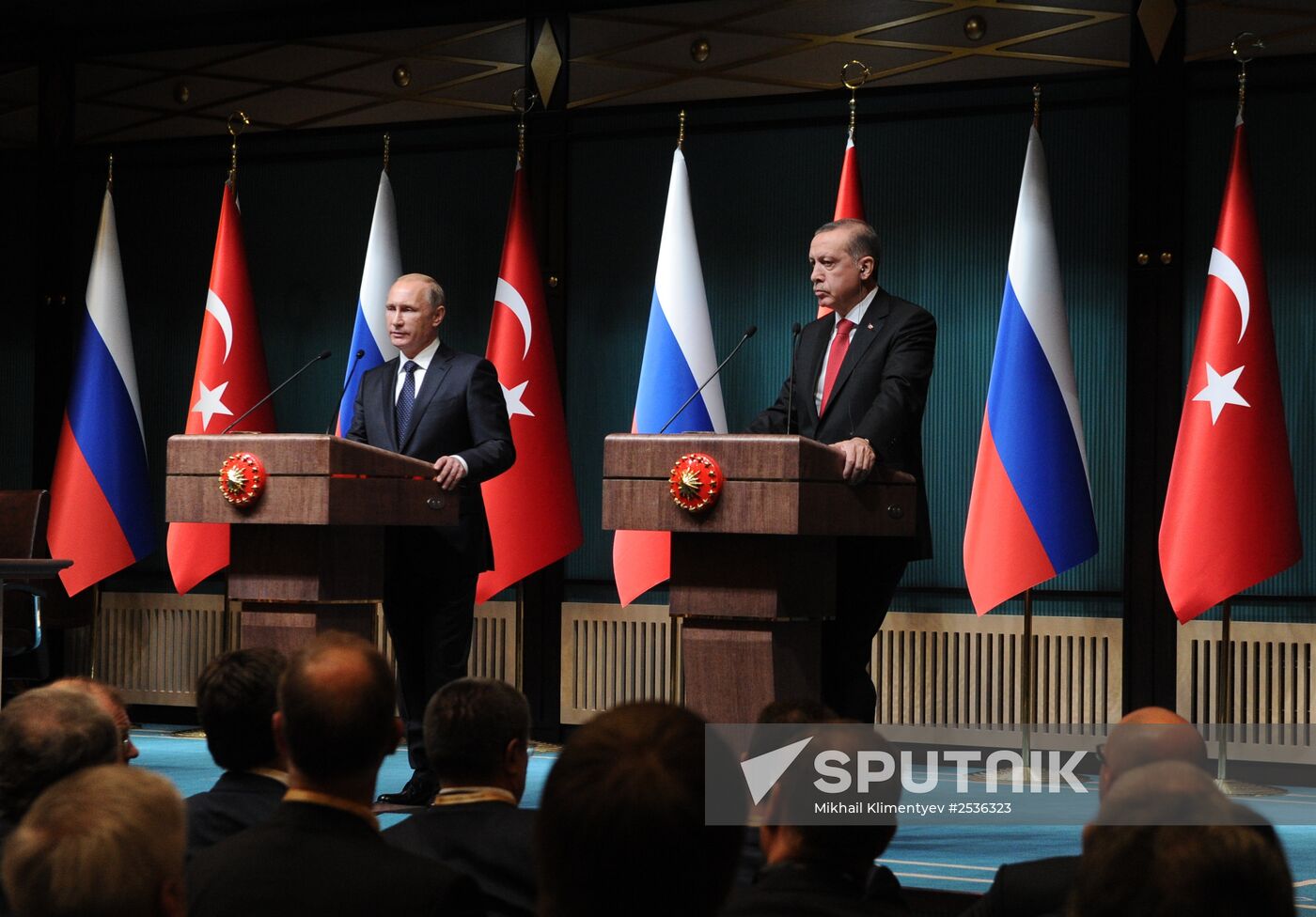 Vladimir Putin's working visit to Turkey