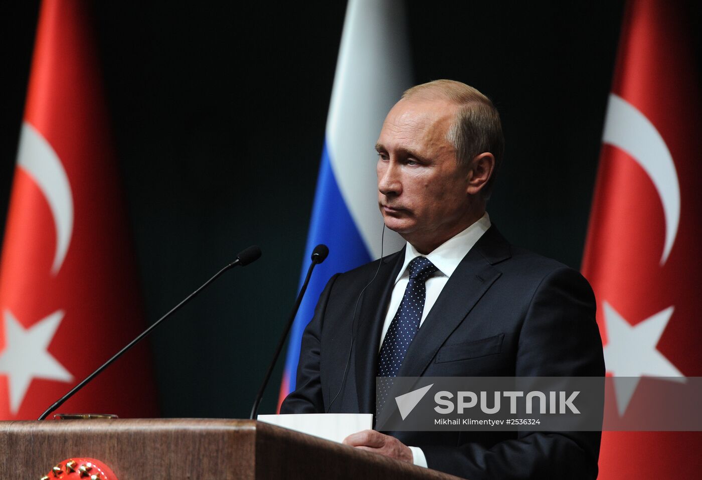 Vladimir Putin's working visit to Turkey