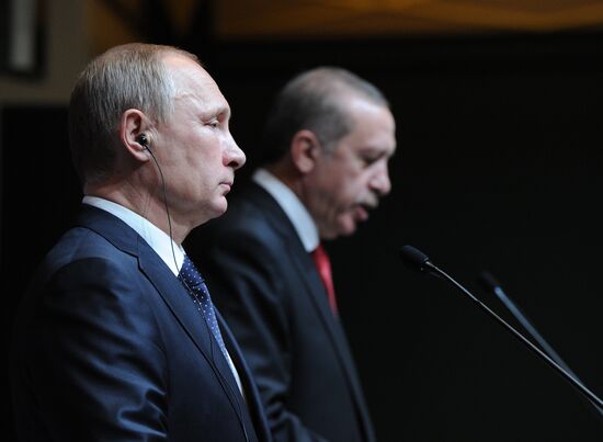 Vladimir Putin's working visit to Turkey