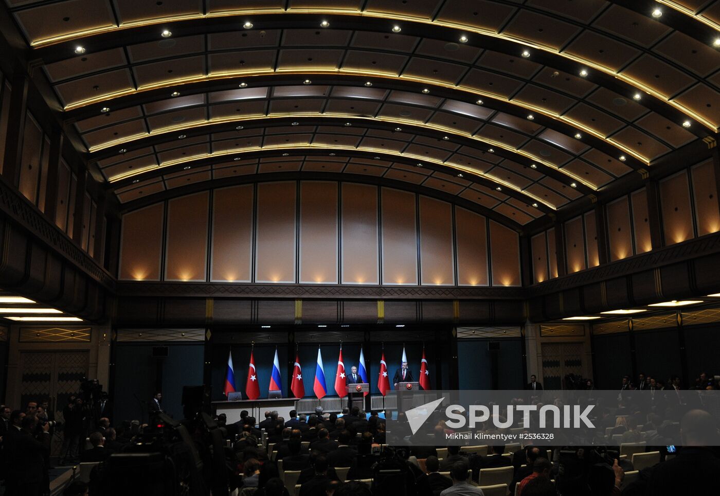 Vladimir Putin's working visit to Turkey