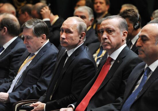 Vladimir Putin's working visit to Turkey