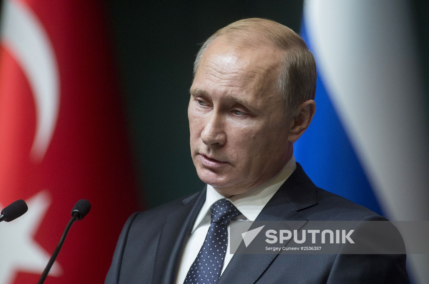Vladimir Putin's working visit to Turkey