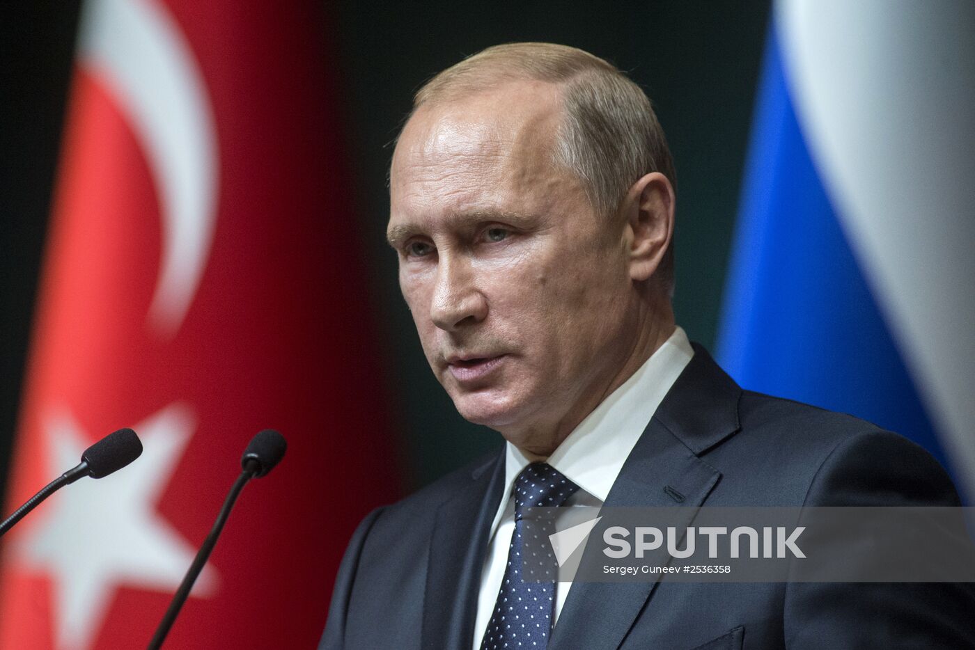 Vladimir Putin's working visit to Turkey
