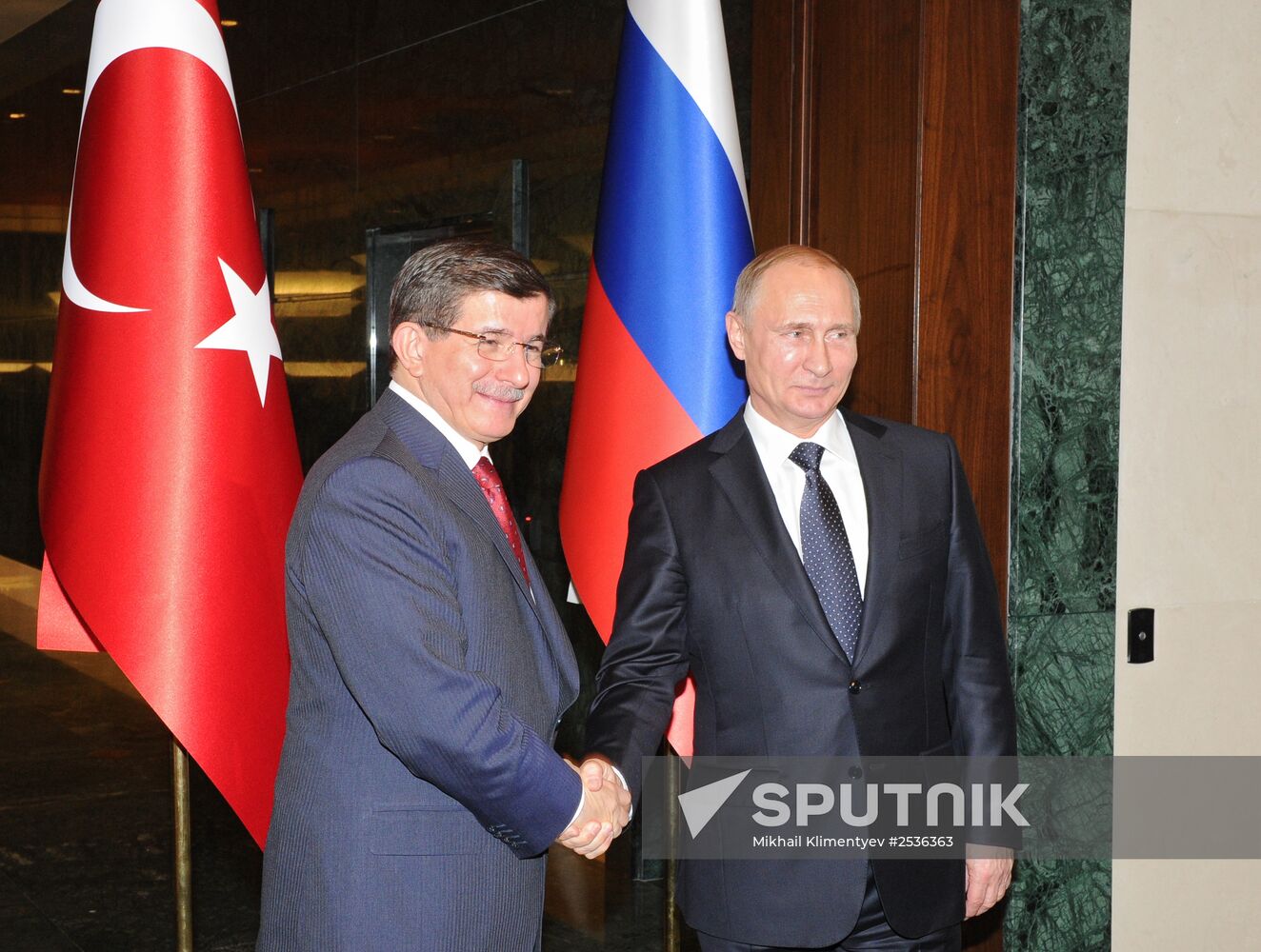 Vladimir Putin's working visit to Turkey