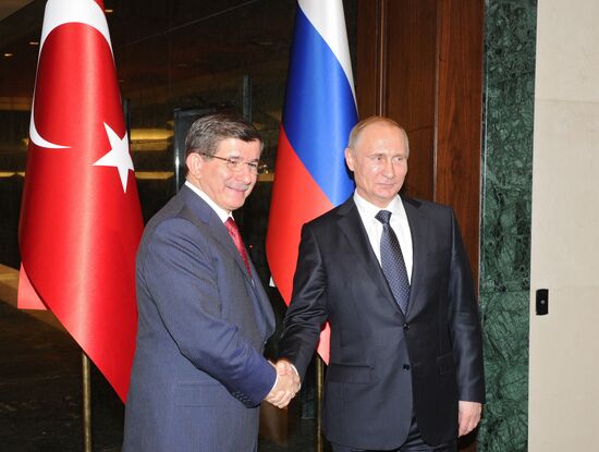 Vladimir Putin's working visit to Turkey
