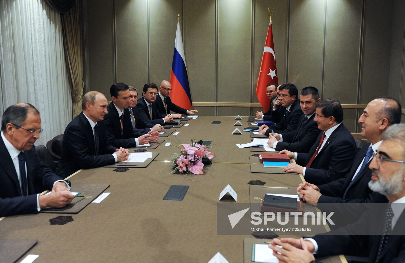 Vladimir Putin's working visit to Turkey