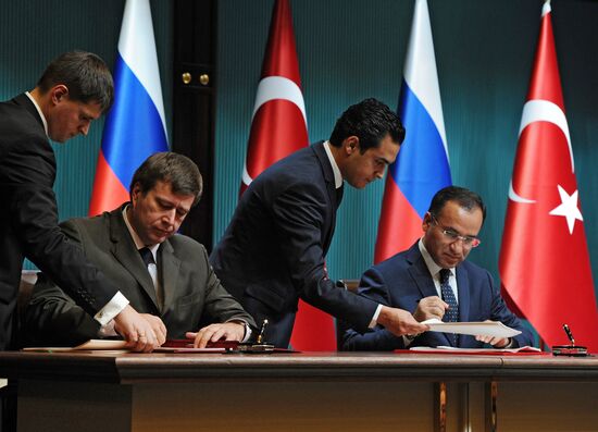 Vladimir Putin's working visit to Turkey