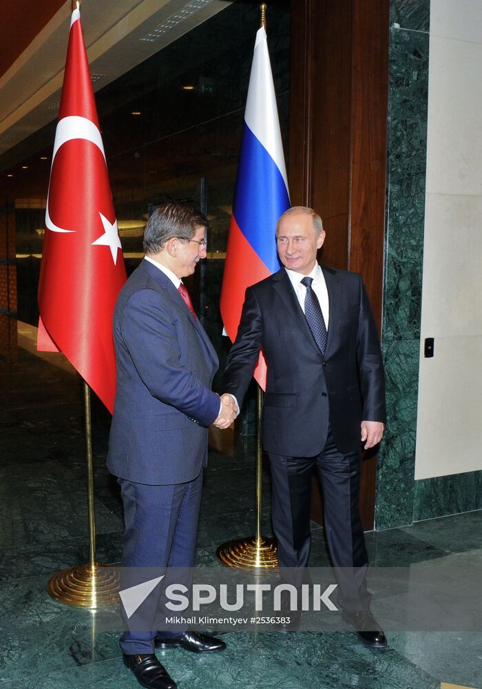 Vladimir Putin's working visit to Turkey