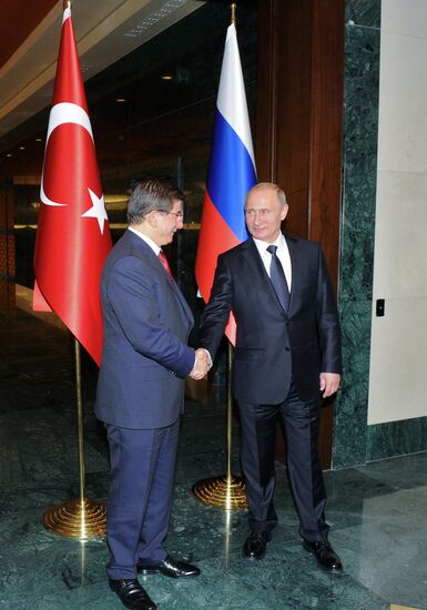 Vladimir Putin's working visit to Turkey