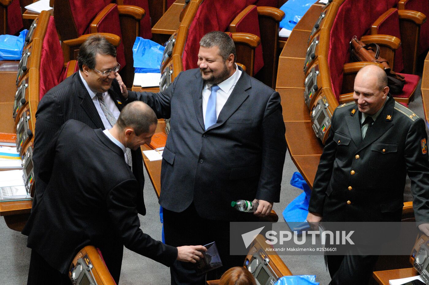 Meeting of the Ukrainian Verkhovna Rada