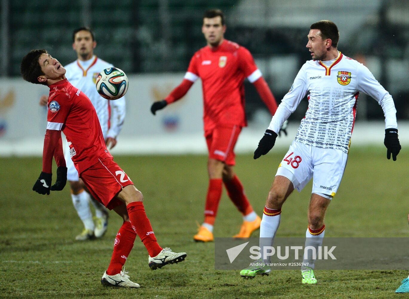 Football. Russian Premiere League. Arsenal vs. Ufa