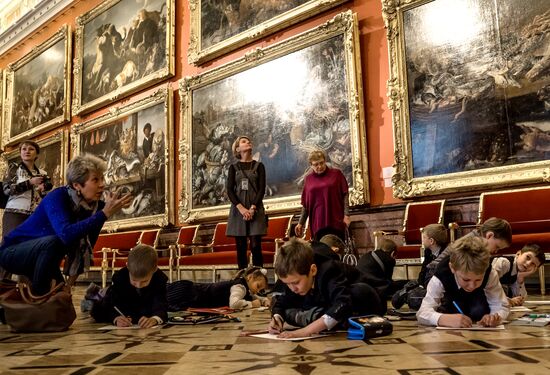 State Hermitage Museum in St.Petersburg