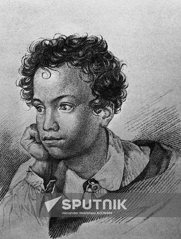 Portrait of A.S. Pushkin