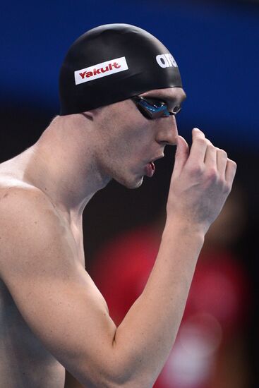 FINA World Swimming Championships (25 m). Day One