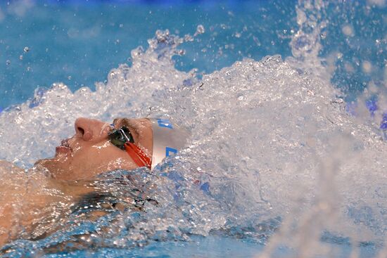 FINA World Swimming Championships (25 m). Day One