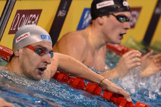 FINA World Swimming Championships (25 m). Day One