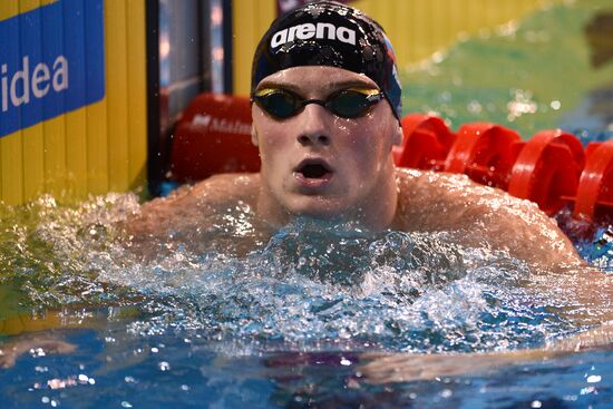 FINA World Swimming Championships. Day One