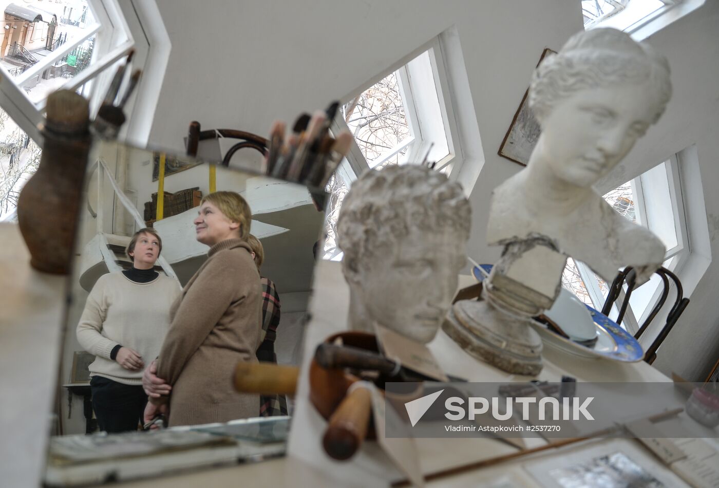 Opening of State Konstantin and Viktor Melnikovs' Museum