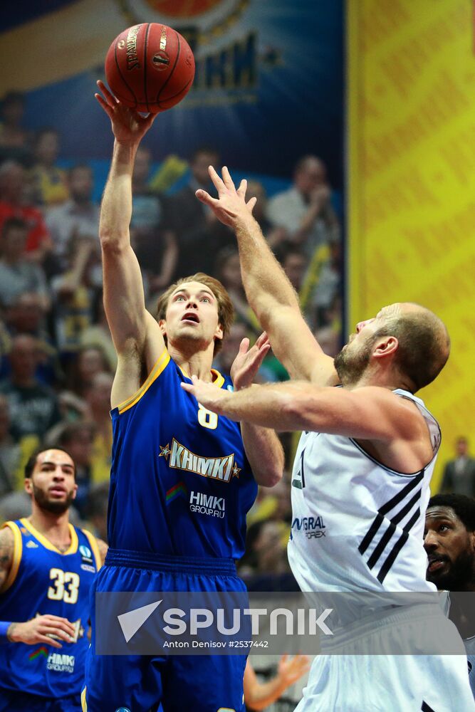 Eurocup Basketball. Khimki vs. Besiktas