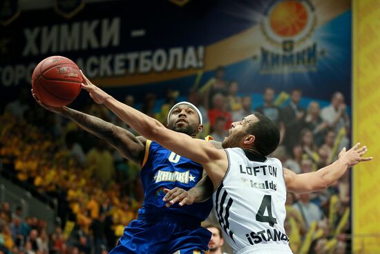 Eurocup Basketball. Khimki vs. Besiktas